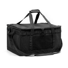 Picknicktas Outdoor Camping Organizers Grote Capaciteit Tas voor Strand Picknick Road Trip Reizen voor Familie Activiteiten Zwart
