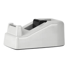 1-delige kantoortape-dispenser inclusief snijmechanisme-grijs