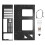 Mining Frame Mining ETH Motherboard Bracket Thickened Bitcoin Mining Rig Case Support ITX/  ATX for 8 GPU(ATX) 1