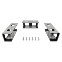 Supporto per Laptop Sotto La Scrivania, Supporto In Metallo Sotto La Scrivania per Laptop, Tastiera con Silicone Antigraffio (Argento)