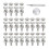 20Pcs Rustproof Snapping Buttons Ideal For Yachts Canvas And 1