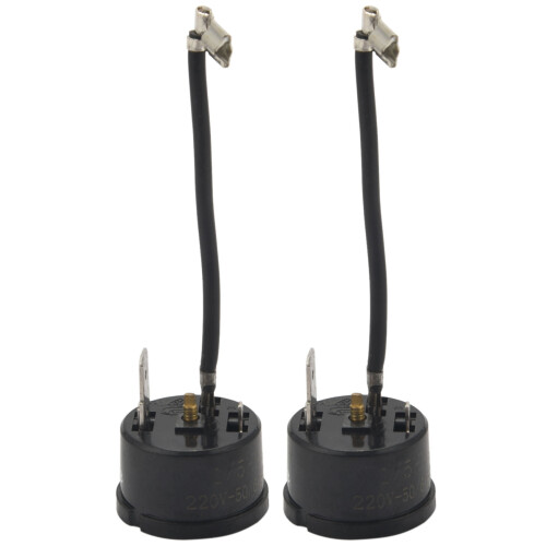 2Pcs 1/5HP 150W Refrigerator Thermal Overload Protector Compressor Replacement Part for  Refrigerator, Wine Center