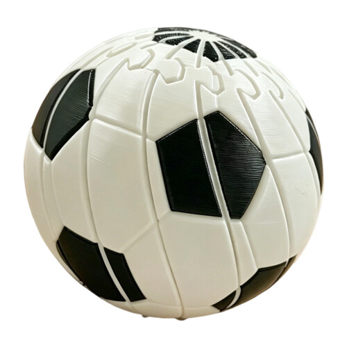 3D Printed Transformable Soccer Football Twistable And-1