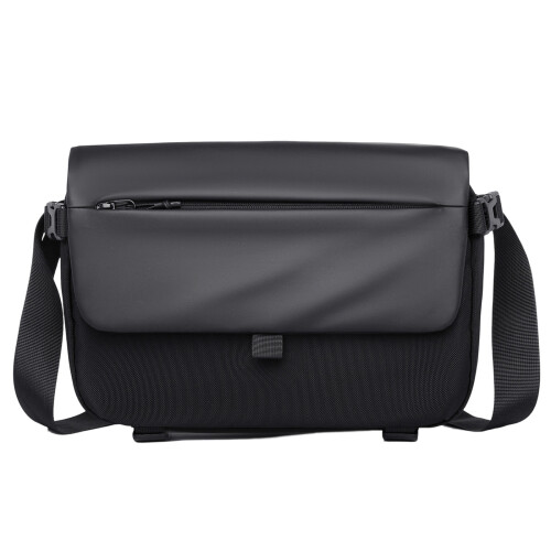 Outdoor Casual Shoulder Bag With Multiple-Matte Black with