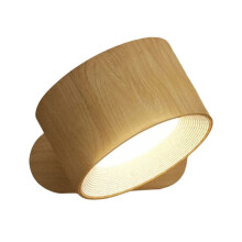 360 Grad Drehbare Wandlampe, LED-Leselampe Fürs Bett, Wiederaufladbar, Tragbar, Berührungsempfindlich, Verstellbares Nachtlicht C