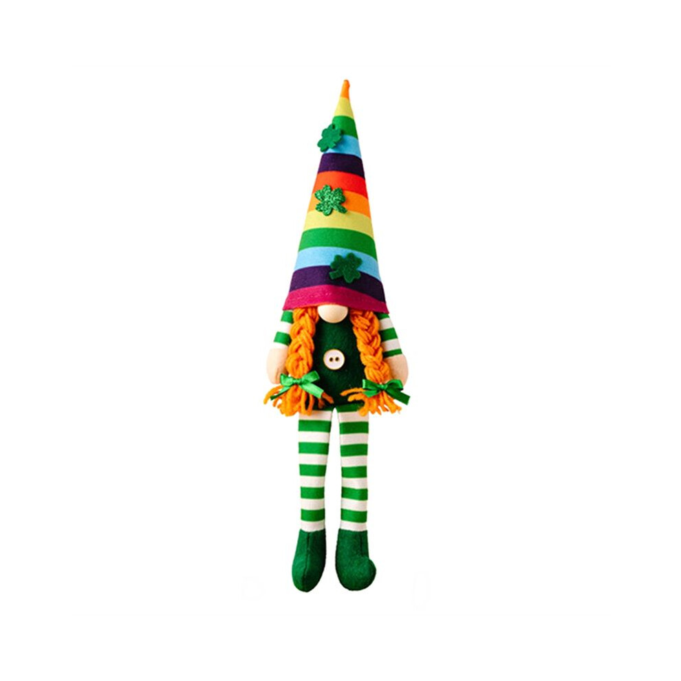 St Patricks Day Gnomes Plush Decorations St.patricks Day Gnome Home Table Decor Accessories Female Wella Elements