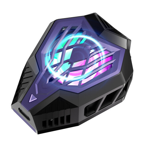 Efficient Phone Coolers Semiconductor Low Noise-aubergine black