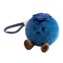 Lovely Cartoon Fruit Plush Key Holder Furry Keyring-Bracelet