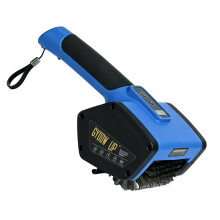 Electric Rotary Grill Brush Powerful Outdoor Automatic-blue