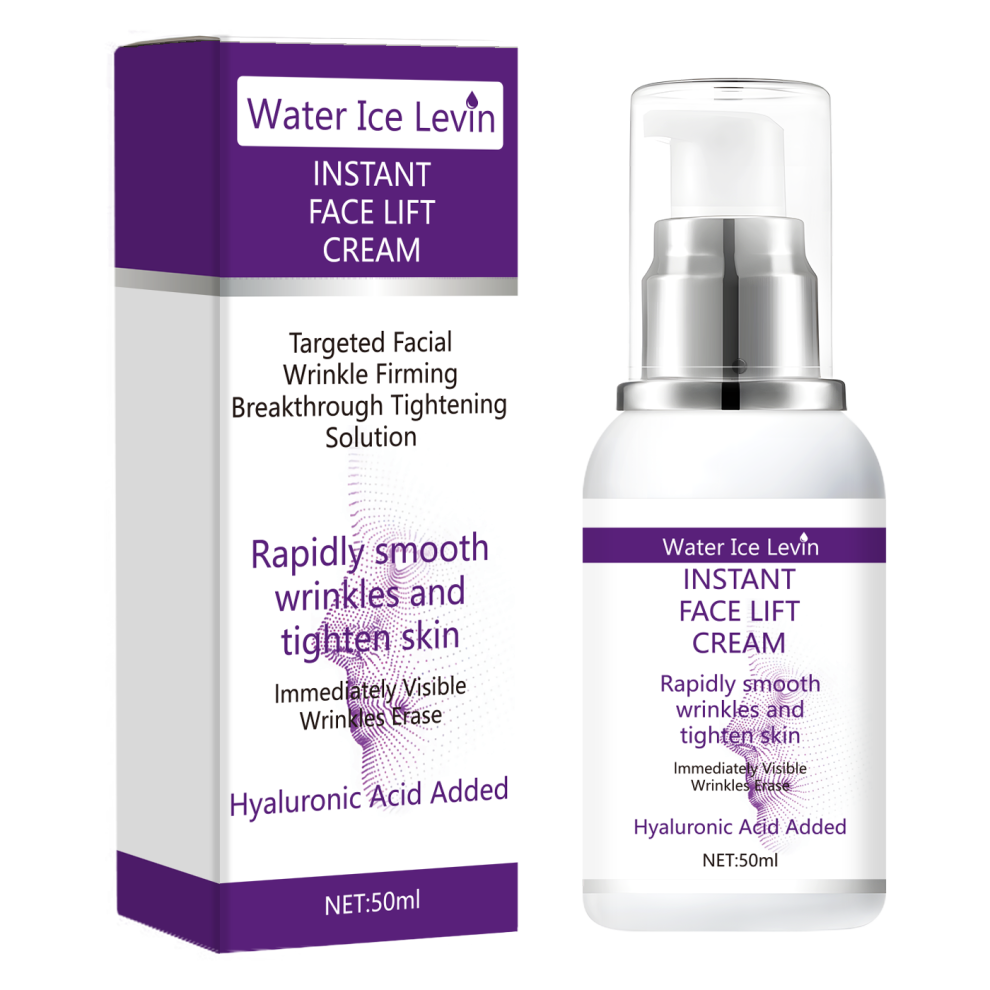 Cream (50Ml) Instant Face Lift With Hyaluronic Acid For Wrinkles. Firming Solution.