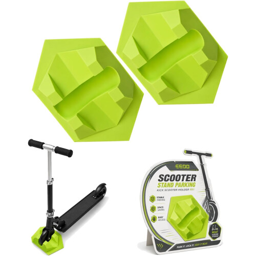 (2pcs, -) Supporto parcheggio monopattino portatile, rastrelliera resistente per bambini