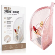 (Pink, -) Leichter Reise-Kulturbeutel, Upgrade EVA Mesh wasserdichter Organizer - kompakt