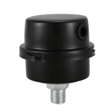 Luftkompressor Insugsfilter LjuddäMpare LjuddäMpare 1/4BSP 13Mm GäNga Svart