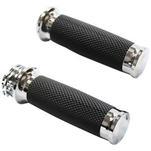 Manopole Universali da 1 nel 25 Mm Manubrio per Moto Manubrio per Touring Sportster 883 1200 XR per Argento