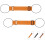 (2-2pcs, -) Multi-use stark justerbar bagagelänk rem, elastisk fästrem 1