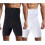 (Black+white, Medium) Ανδρικό εσώρουχο shapewear υψηλής μέσης, ελαστικό - Αξεσουάρ ένδυσης 1
