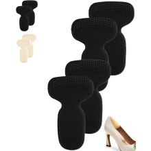 (4pcs-2, -) Cales talon antidérapantes chaussures femme, coussin protège-talon