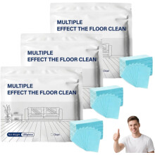 (300pcs, -) 100 Piece Multi-Surface Floor Cleaning Tablets, Concentrated Cleaner for Hardwood