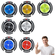 (7pcs, -) Golf Hut Clip Ballmarker mit Grünlesehilfe, Gadget Werkzeug für Herren & Damen