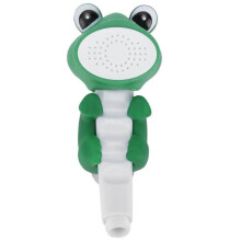 Qiilu Children's Spray Shower Head, Baby Shower Sprayer, Green Frog Spray Bath Sprayer