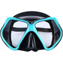 (C, -) Masque plongée adulte, large vision verre clair