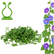 (B, -) 100 Clipes Adesivos para Plantas, Ganchos Invisíveis para Trepadeiras