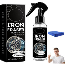 (1PCS, -) Jern Viskelæder Rustfjerner Spray, Professionel Klasse til Bilfælge & Maling