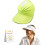 (Yellow, One Size) Γυναικείο καπέλο visor φαρδύ γείσο UV50+ - Για παραλία & γκολφ 1