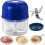 (A, -) Cordless Mini Food Processor, 260ml USB Rechargeable Electric Chopper 1