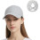 (B-light Grey, -) Ανδρικό καπέλο βάσης με προστασία UV, ρυθμιζόμενο - Καπέλο ψαρέματος 1