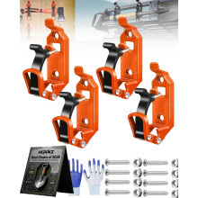 (Orange, 4 Pieces) Zestaw montażowy do łopaty, szybko zwalniający, do ciężarówek