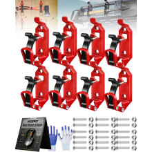 (Red, 8PCS) Zestaw montażowy do łopaty, szybko zwalniający, do ciężarówek