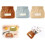 (A Set, -) Mini organizer elastico fermacapelli in velluto, portatile 1