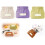 (B Set, -) Mini organizer elastico fermacapelli in velluto, portatile 1
