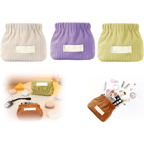(B Set, -) Mini organizer elastico fermacapelli in velluto, portatile