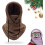 (Dark Brown, One Size) Passamontagna Sherpa, cappello termico e sciarpa invernale 1