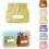 (Green, -) Mini organizer elastico fermacapelli in velluto, portatile 1