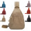 (Khaki, -) Ταξιδιωτική τσάντα 3 σε 1, μετατρέψιμη σε backpack - Πολυλειτουργική 1