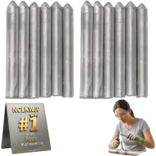 (12pcs, -) 2026 Aluminum Low Temperature Welding Rods, Lighter Melt for All Metal