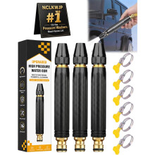(3PCS, -) Pistolet haute pression puissant, nettoyeur voiture maison