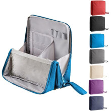 (Blue, -) Stehende große Oxford Tuch Make-up Tasche, tragbarer Toilettenartikel-Organizer