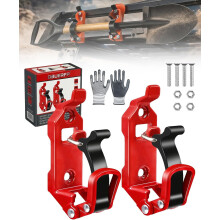 (Red, 2 Pieces) Zestaw montażowy do łopaty, szybko zwalniający, off-road