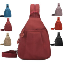 (Red, -) Bolsa de Viagem 3 em 1 à Prova D'água, Mochila Convertível