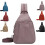 (Pink, -) Ταξιδιωτική τσάντα 3 σε 1, μετατρέψιμη σε backpack - Πολυλειτουργική 1