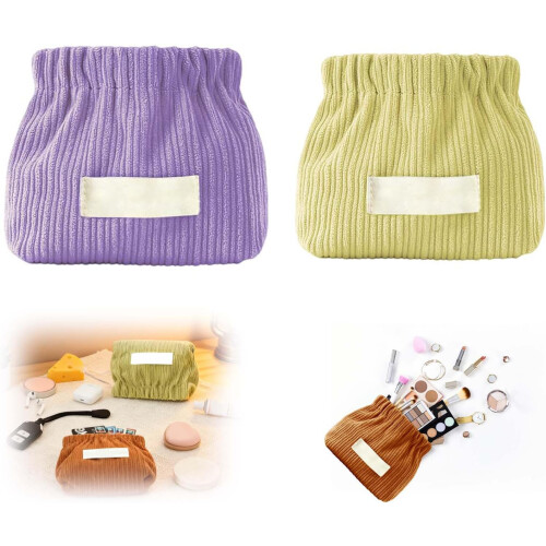 (C Set, -) Mini organizer elastico fermacapelli in velluto, portatile
