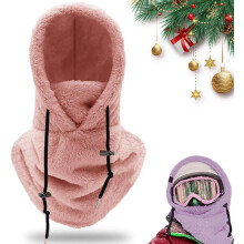 (Lotus, One Size) Passamontagna Sherpa, cappello termico e sciarpa invernale