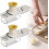 (White, 2PCS) Τεμαχιστής σκόρδου 4 σε 1 2026, μαντολίνο με δοχείο - Εργαλείο κουζίνας 1