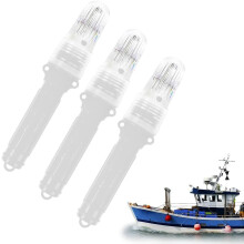(Traffic light, 3pcs) 3 pz razzi LED barca – Kit sicurezza marina approvato guardia costiera, segnali emergenza impermeabili