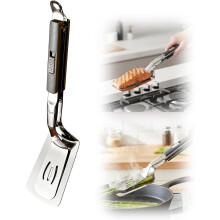 (Blue, -) 2026 Anti-Scald Edelstahl Grillzange, multifunktionaler Food Flip Clip