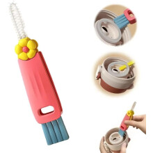 (1pcs-b, -) 2026 3-in-1 multifunctionele flessenborstel – bekerdeksel spletenreiniger